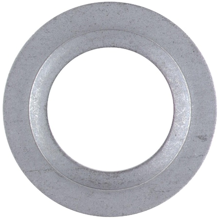 Halex Rigid Reducing Washer, Steel, Galvanized, Red 96832